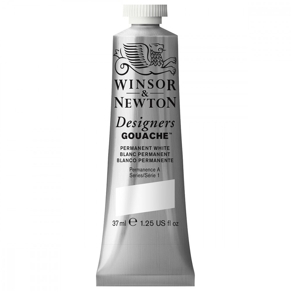 Tinta Guache Winsor & Newton Designers 37ml S1 512 Permanent White